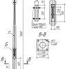 Опора ОГКф-9 (3мм 68/166 фл.300х10 мц. 200 отв. 23х4) гор. оцинк. МК 89899