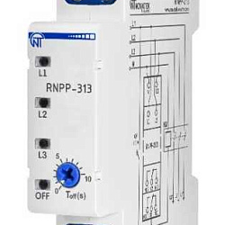 Реле напряжения, перекоса и последовательности фаз РНПП-313 3425600313