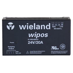 Блок питания WIPOS 24VDC/20A 3PH H