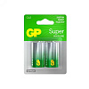 Батарейка алкалиновая GP Super Alkaline G-Tech 14А типоразмера C - 2 шт. на блистере 1226