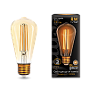 Лампа LED Filament ST64 E27 8W Golden 2400К 1/10/40 157802008