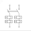 Выключатель автоматический двухполюсный 4А C MD63H-2PC4 10кА MD63H-2PC4