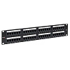 Патч-панель TERACOM PRO 19"" Cat.6 2U неэкранированная UTP 48 портов RJ-45 Dual IDC TRP-PPNL-6UTP-2U48