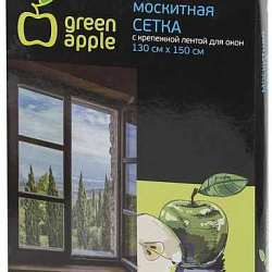 Сетка москитная для окон 130х150см (сетка + крепеж. лента) GBN001 Б0032057