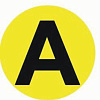 Наклейка "A" d=20mm. PROxima an-2-9