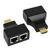 HDMI удлинитель по витой паре RJ-45(8P-8C) до 30м (1080p) 17-6916