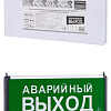 Светильник аварийный эвакуационный светодиодный ССА-01-2, 1,5 ч, одностор, АВАРИЙНЫЙ ВЫХОД, Народный SQ0349-0012