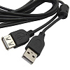 USB-A F  USB-A M 1.8M F (SZC)