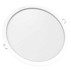 Светильник светодиодный Eco Class Downlight DL 865 WT 24Вт 6500К IP44 2280лм ДВО даунлайт кругл. встраив. ультратонкий 4058075644335