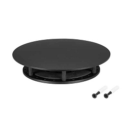 MOONLIGHT-BASE-ROUND-D25-M BLACK