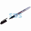 Маркер перманентный Multi Marker Super Slim 1мм, черный, пулевидный Crown 08-8001